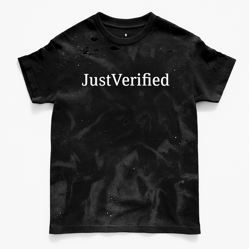 Verified Distressed Tee JustVerified