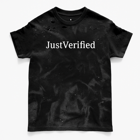 Verified Distressed Tee JustVerified