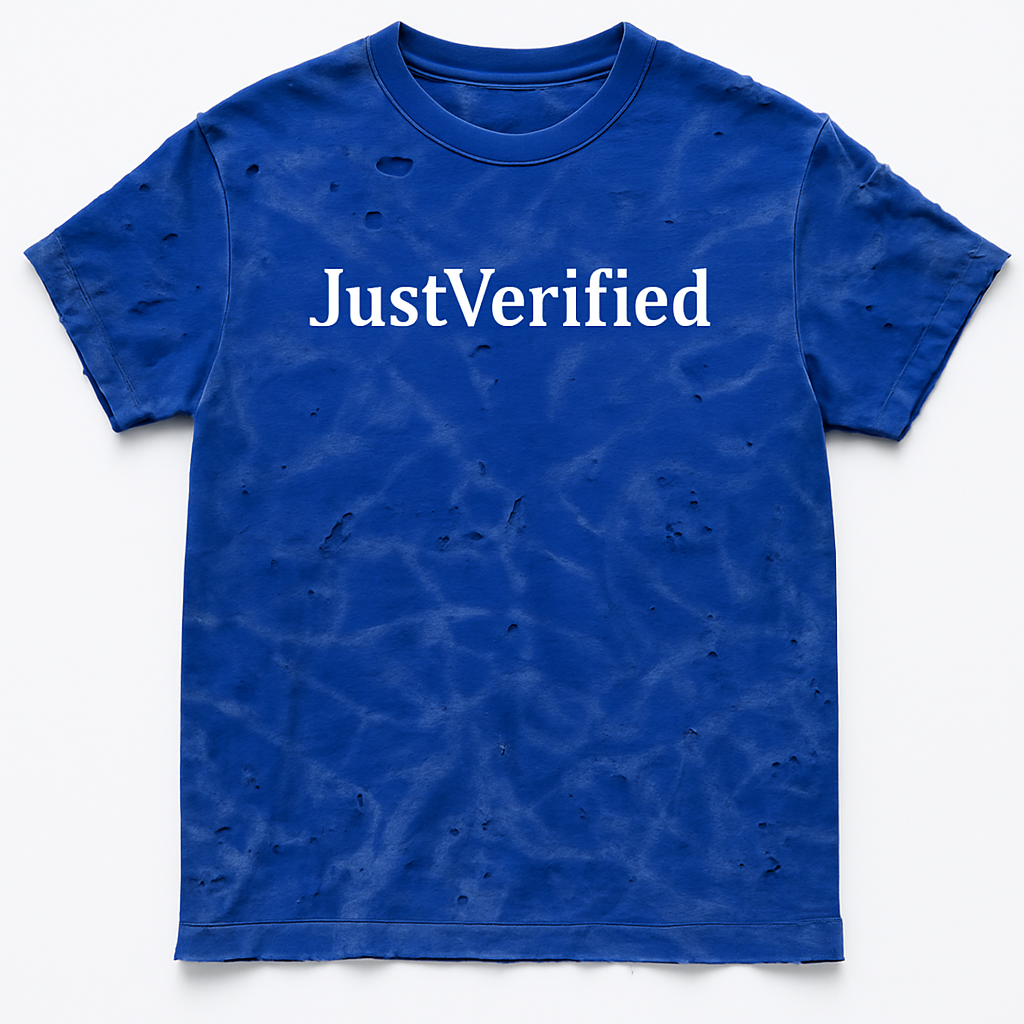 Verified Distressed Tee JustVerified